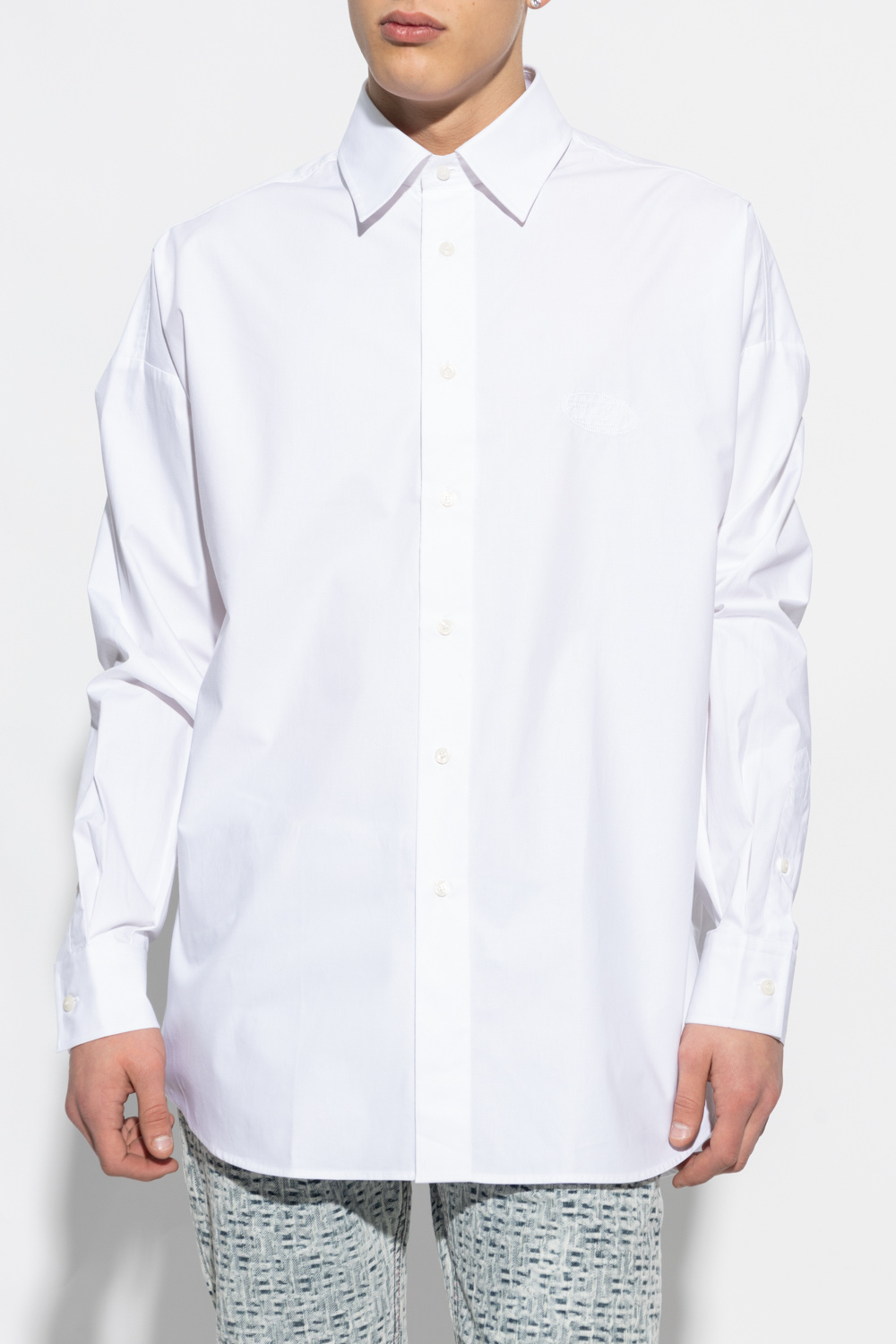 DOUBLY - PLAIN' shirt Diesel - GenesinlifeShops TC - White 'S